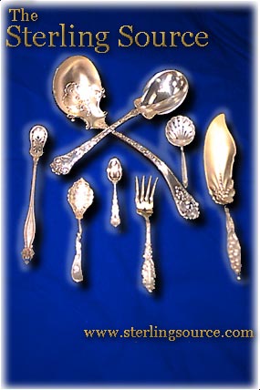 Group of Durgin Sterling Silver Flatware - Louis XV Pattern